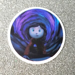 10/$10 CORALINE Waterproof Sticker Travel